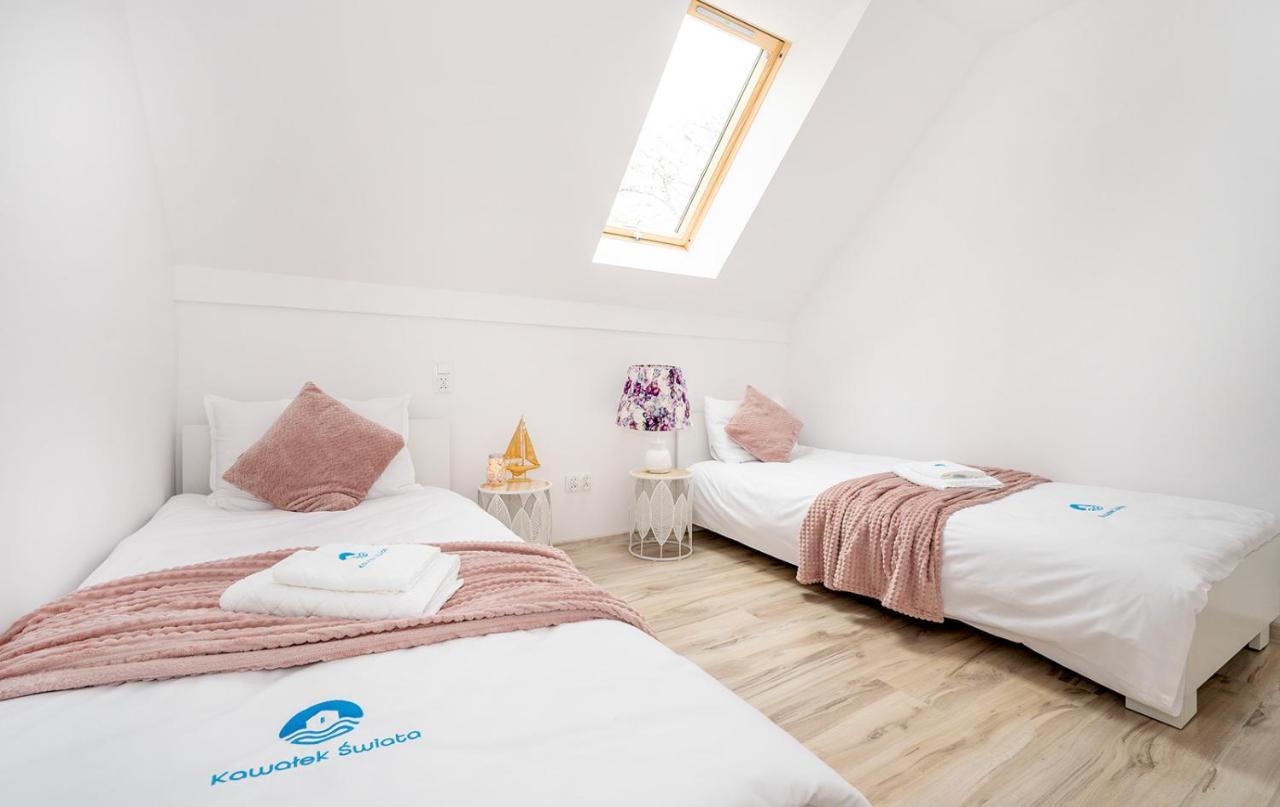 Ferienwohnung Kawalek Swiata Ujście-Darłowskie Exterior foto