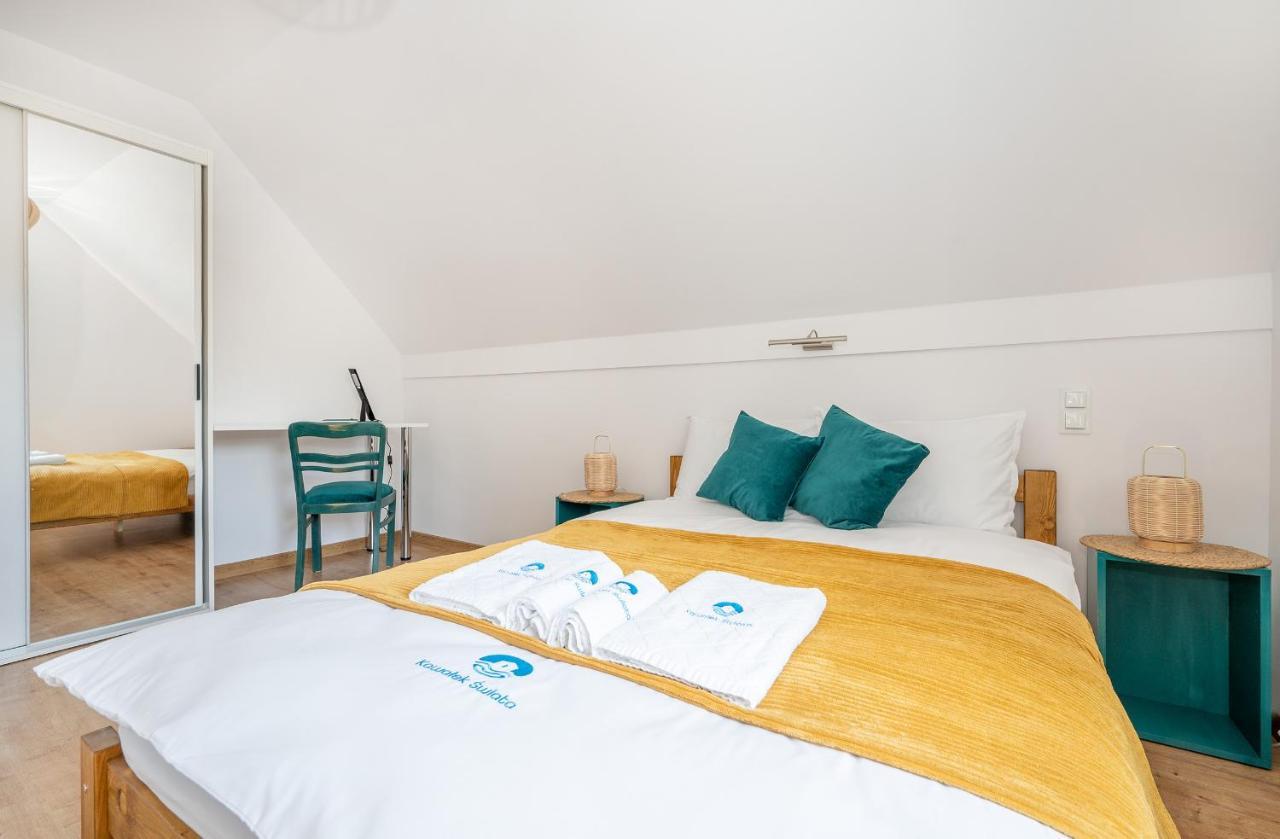 Ferienwohnung Kawalek Swiata Ujście-Darłowskie Exterior foto