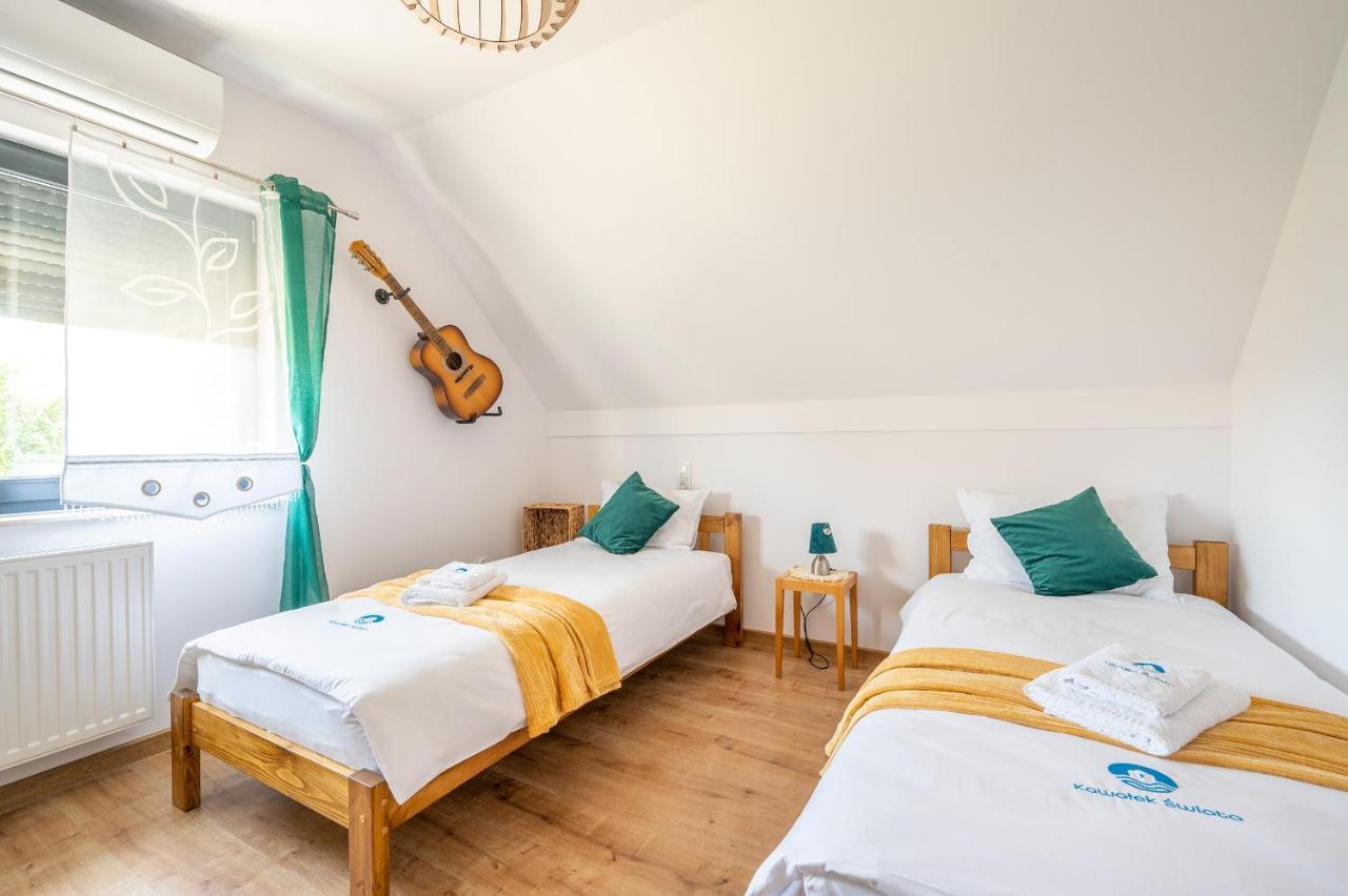 Ferienwohnung Kawalek Swiata Ujście-Darłowskie Exterior foto