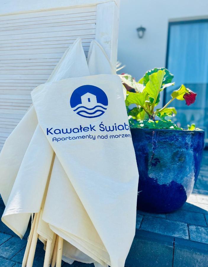 Ferienwohnung Kawalek Swiata Ujście-Darłowskie Exterior foto